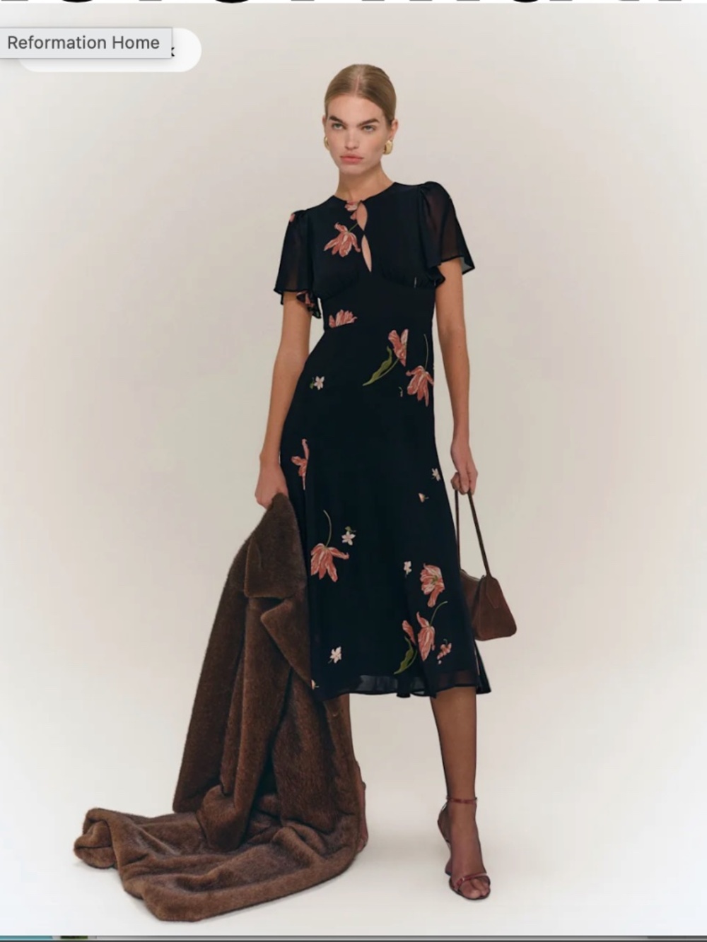Reformation Corynn Dress Size 2